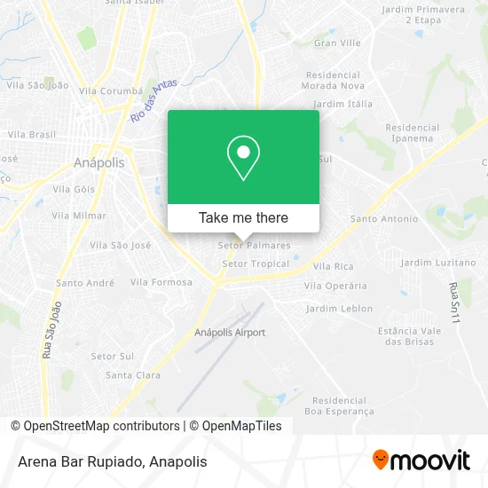 Arena Bar Rupiado map