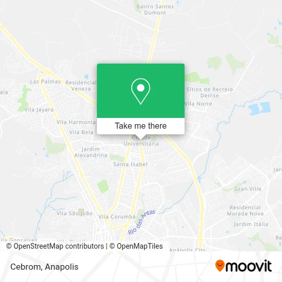 Cebrom map
