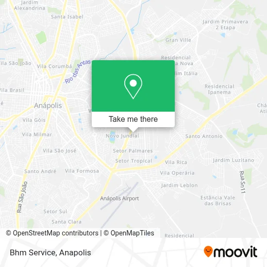 Bhm Service map