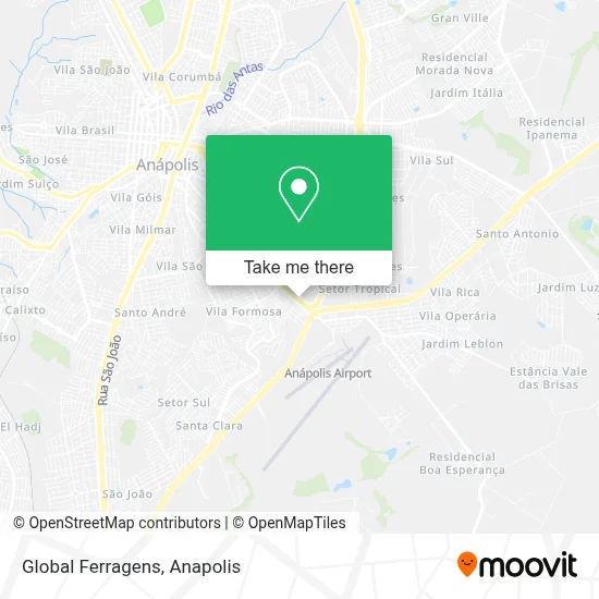 Global Ferragens map