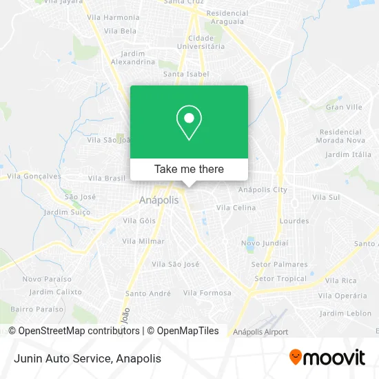 Junin Auto Service map
