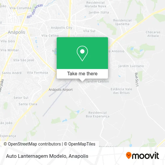 Auto Lanternagem Modelo map