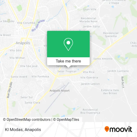 Kl Modas map
