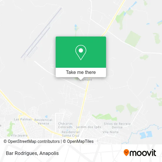 Bar Rodrigues map