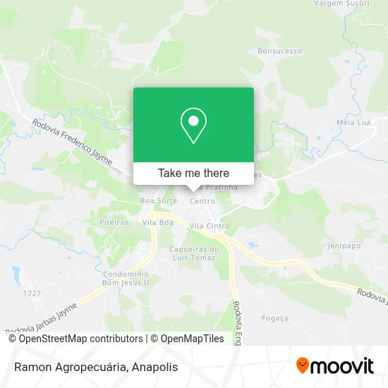 Ramon Agropecuária map