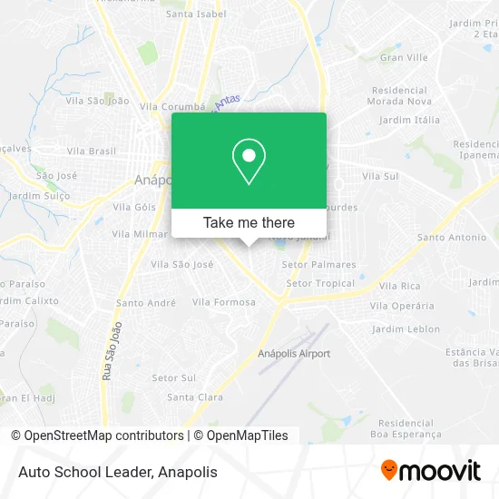 Auto School Leader map