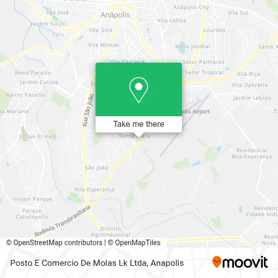 Posto E Comercio De Molas Lk Ltda map
