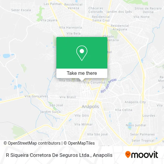 R Siqueira Corretora De Seguros Ltda. map