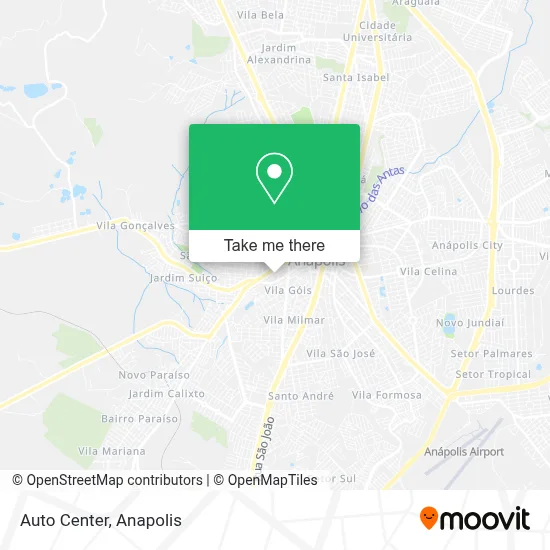 Auto Center map