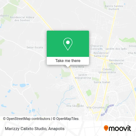 Marizzy Calixto Studio map