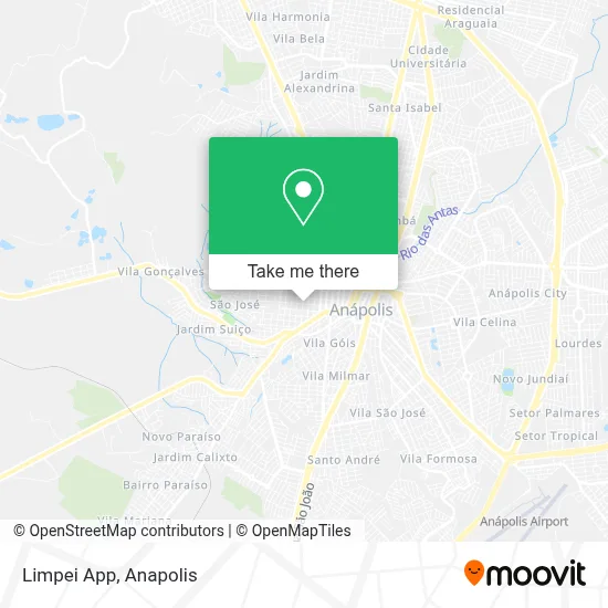 Limpei App map