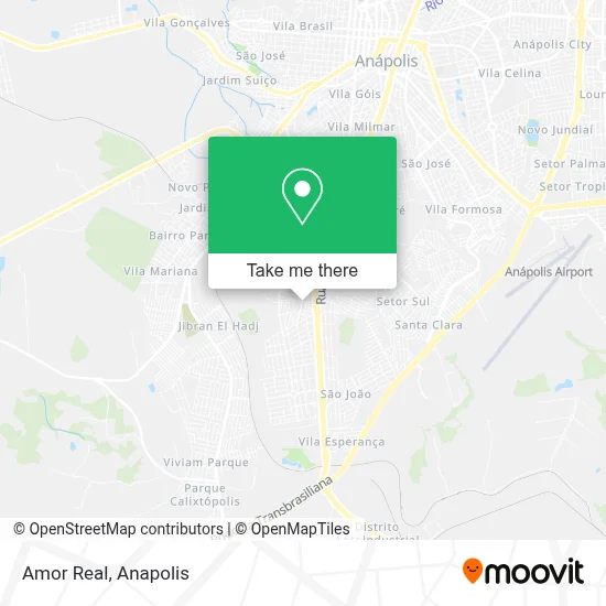 Amor Real map