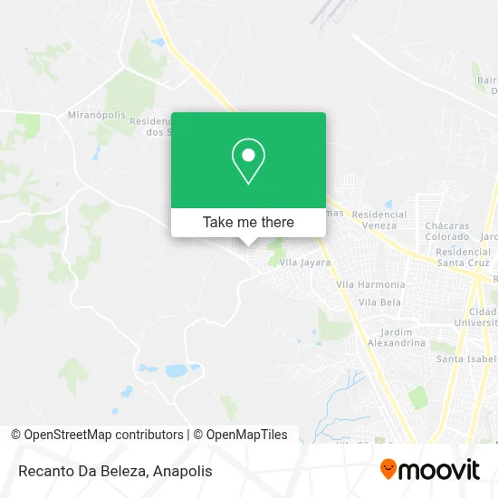 Recanto Da Beleza map