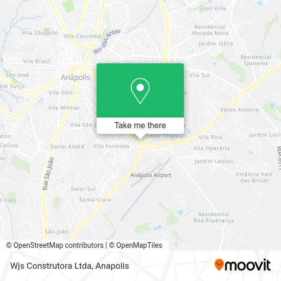 Wjs Construtora Ltda map