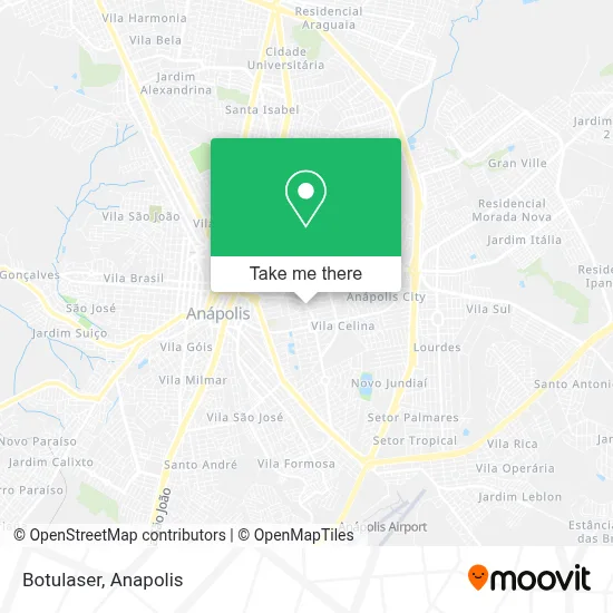 Botulaser map