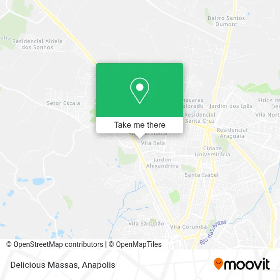 Delicious Massas map