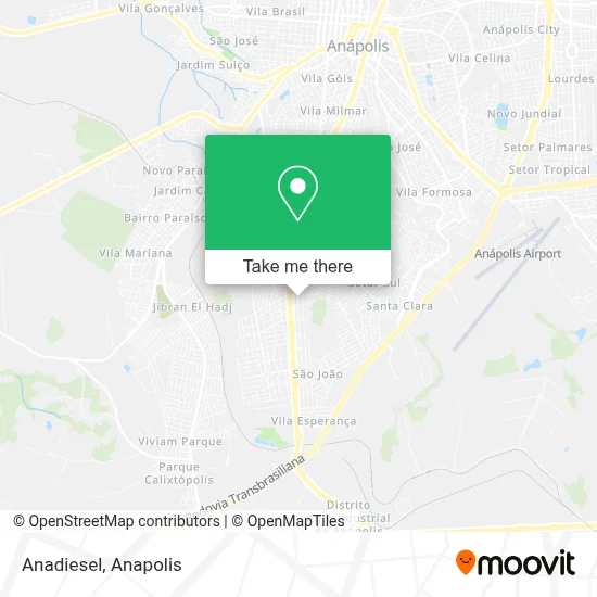 Anadiesel map