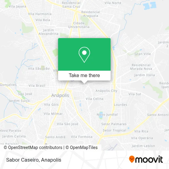 Sabor Caseiro map