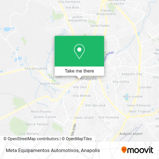 Meta Equipamentos Automotivos map