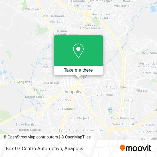 Box 07 Centro Automotivo map
