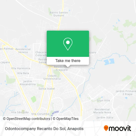 Odontocompany Recanto Do Sol map