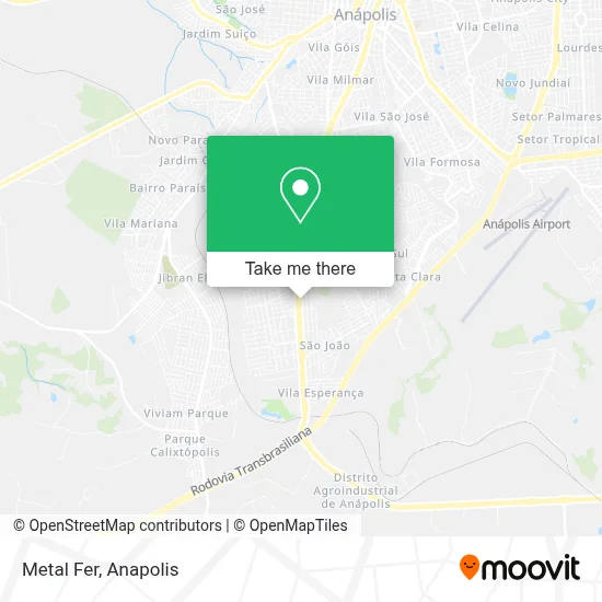 Metal Fer map