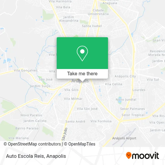 Auto Escola Reis map