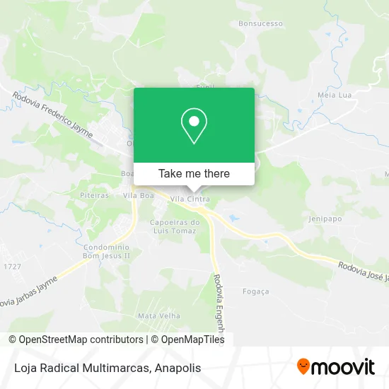 Loja Radical Multimarcas map