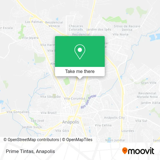 Prime Tintas map