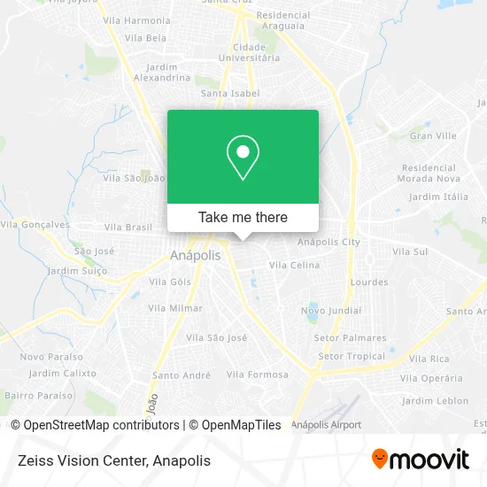 Zeiss Vision Center map