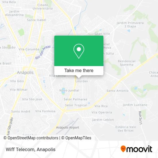 Wiff Telecom map