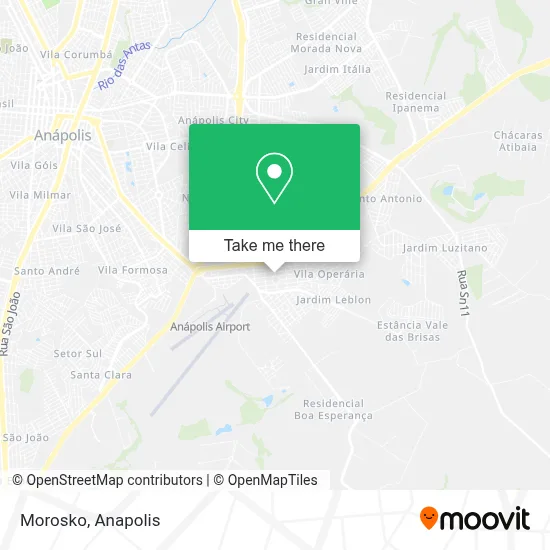Morosko map