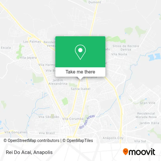 Rei Do Acai map