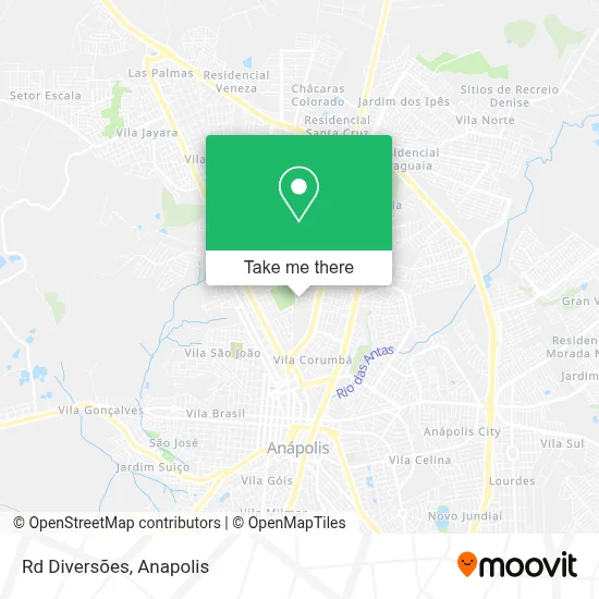 Rd Diversões map