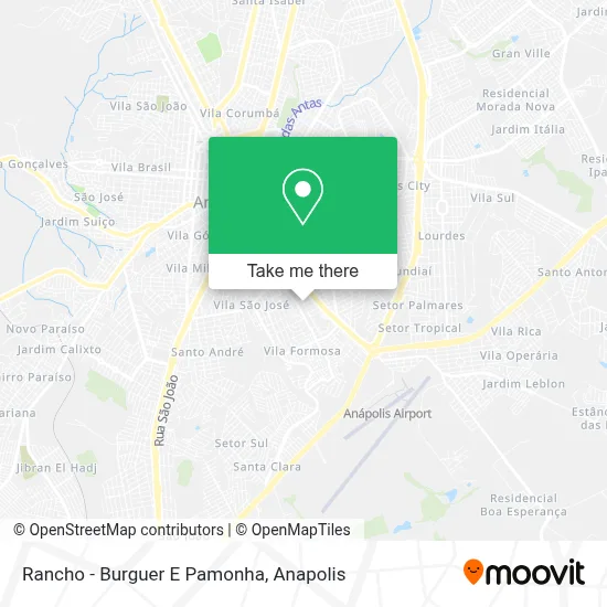 Rancho - Burguer E Pamonha map
