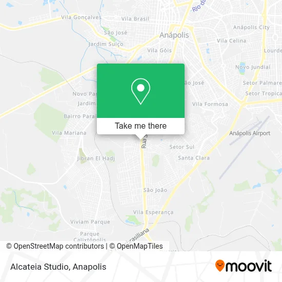Alcateia Studio map