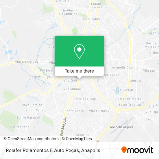 Rolafer Rolamentos E Auto Peças map