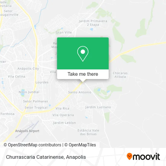 Churrascaria Catarinense map