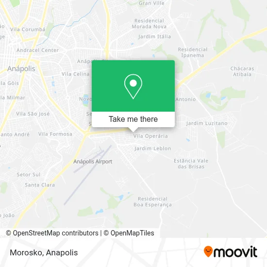 Morosko map