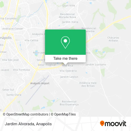 Jardim Alvorada map