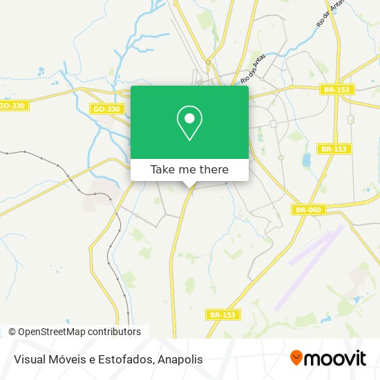 Visual Móveis e Estofados map