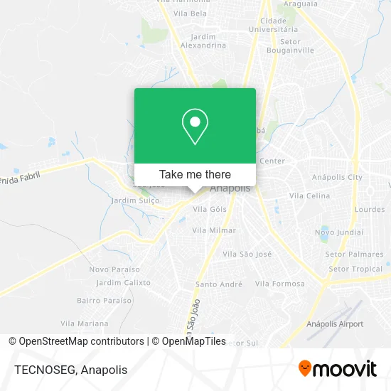 TECNOSEG map