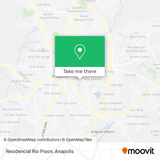 Mapa Residencial Rio Pison
