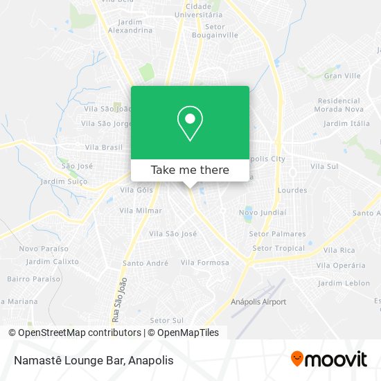 Namastê Lounge Bar map