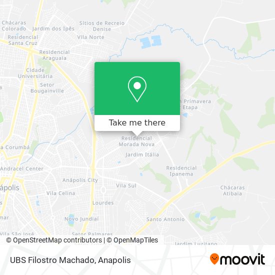 UBS Filostro Machado map