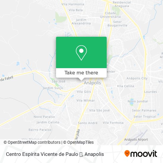 Centro Espírita Vicente de Paulo 🙏 map