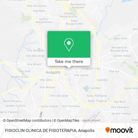 FISIOCLIN CLINICA DE FISIOTERAPIA map