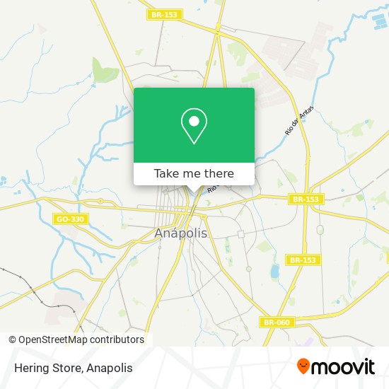 Mapa Hering Store