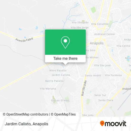 Jardim Calixto map
