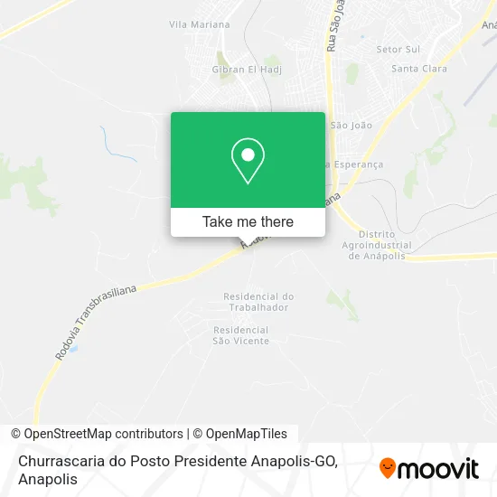 Churrascaria do Posto Presidente Anapolis-GO map